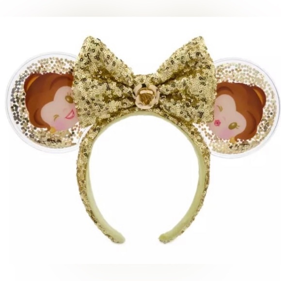 Beauty And The Beast - Belle Disney Minnie Ear Headband - Picture 1 of 10